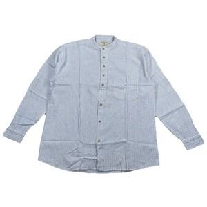 Emerald Isle Weaving Traditional Irish Grandfather Shirt Men's Large NWT